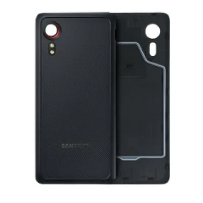 Задня кришка зі склом камери для Samsung Galaxy Xcover 5 (Service Pack) (чорний)