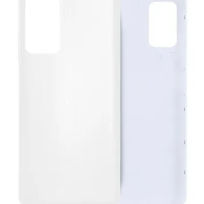 Back Cover Glass For Samsung Galaxy A03s (A037M / 2021) (Service Pack) (White)