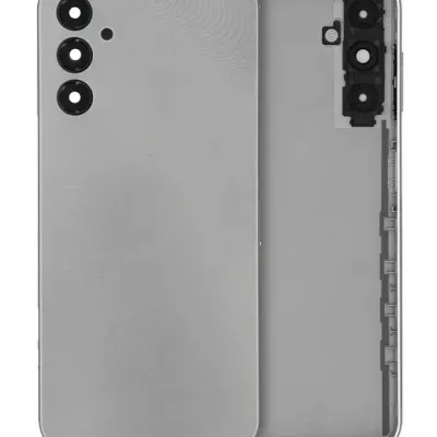 Задня кришка зі склом камери для Samsung Galaxy A14 4G (A145 / 2023) (Service Pack) (сріблястий)