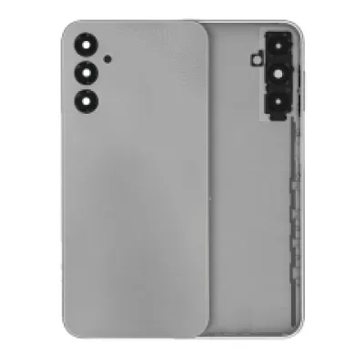 Задня кришка зі склом камери для Samsung Galaxy A14 4G (A145 / 2023) (Service Pack) (сріблястий)