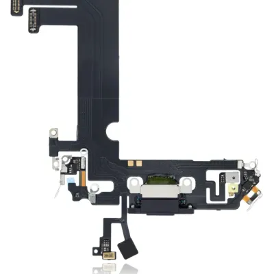 Charging Port Flex Cable For iPhone 12 Mini (Used OEM Pull) (Black)