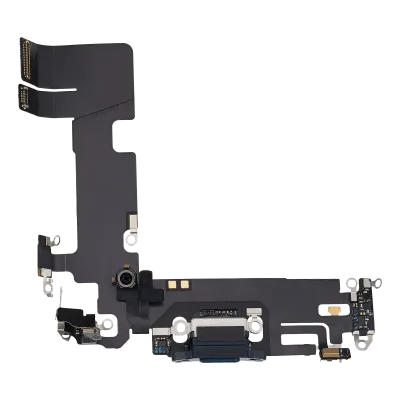 Charging Port Flex Cable For iPhone 13 (Used OEM Pull) (Midnight)