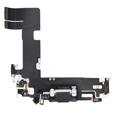 Charging Port Flex Cable For iPhone 13 (Used OEM Pull) (Green)