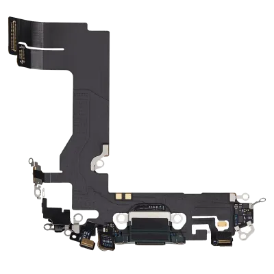 Charging Port Flex Cable For iPhone 13 Mini (Used OEM Pull) (Green)
