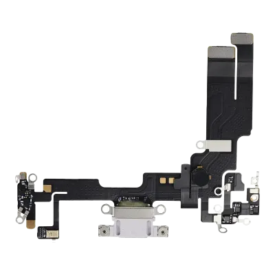 Charging Port Flex Cable For iPhone 14 (Used OEM Pull) (Purple)