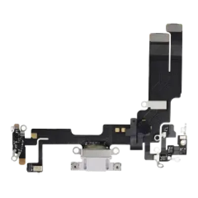 Шлейф зарядки для iPhone 14 (Used OEM Pull) (фіолетовий)