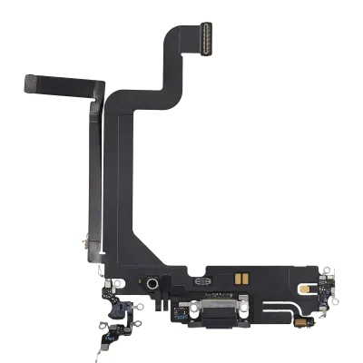 Charging Port Flex Cable For iPhone 14 Pro Max (Used OEM Pull) (Deep Purple)