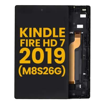 Дисплейний модуль (LCD) з рамкою для Amazon Kindle Fire HD 7 2019 (M8S26G) (Refurbished) (Усі кольори)