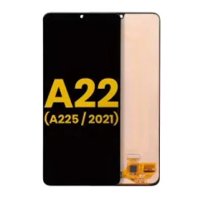 Дисплейний модуль (OLED) без рамки для Samsung Galaxy A22 4G (A225 / 2021) (Refurbished) (всі кольори)