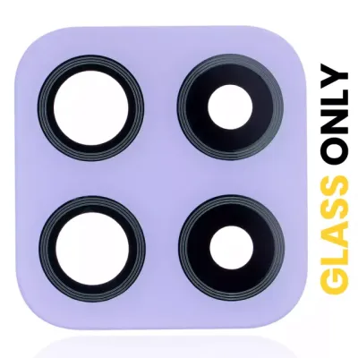 Back Camera Lens (Glass Only) With Adhesive For Samsung Galaxy A22 4G (A225 / 2021) (Violet)