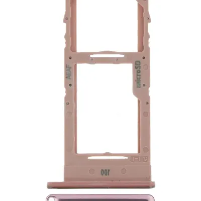 Лоток SIM (2 слоти) для Samsung Galaxy A51 5G (A516 / 2020) (Prism Cube Pink)