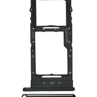 Лоток SIM для Samsung Galaxy A51 5G (A516 / 2020) (Prism Cube Black)