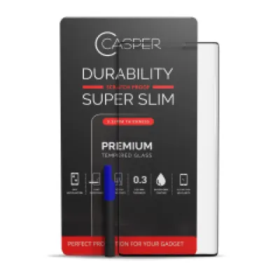 Скло екрана Casper UV Tempered Glass з клеєм для Samsung Galaxy S21 Ultra (Case Friendly) (Retail Packaging)