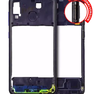 Рамка для Samsung Galaxy A20 (A205 / 2019) (International Version) (Aftermarket Plus) (Deep Blue)