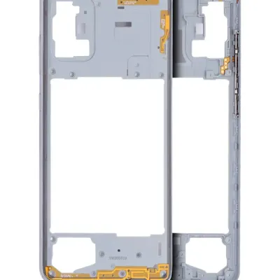 Рамка для Samsung Galaxy A71 (A715 / 2020) (Aftermarket Plus) (Prism Crush Silver)