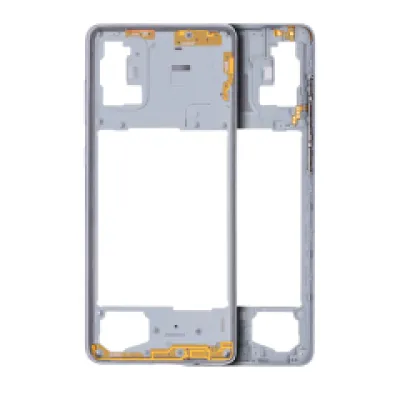 Рамка для Samsung Galaxy A71 (A715 / 2020) (Aftermarket Plus) (Prism Crush Silver)