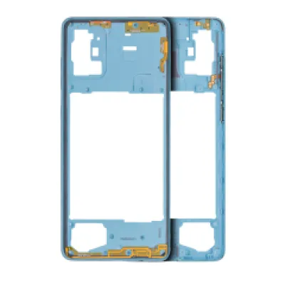 Рамка для Samsung Galaxy A71 (A715 / 2020) (Aftermarket Plus) (Prism Crush Blue)