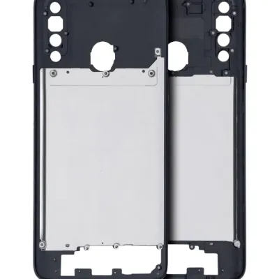 Рамка для Samsung Galaxy A20S (A207 / 2019) (Aftermarket Plus) (чорний)