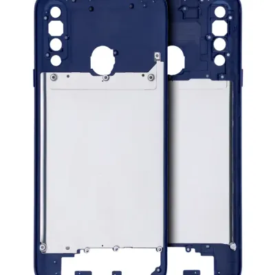 Рамка для Samsung Galaxy A20S (A207 / 2019) (Aftermarket Plus) (синій)