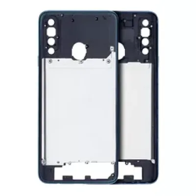 Рамка для Samsung Galaxy A20S (A207 / 2019) (Aftermarket Plus) (зелений)