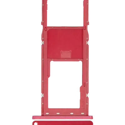 Single Sim Card Tray For Samsung Galaxy A03S (A037F / 2021) (Red)