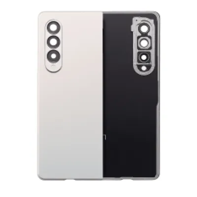 Задня кришка зі скло камери для Samsung Galaxy Z Fold 3 5G (Premium) (Phantom Silver)