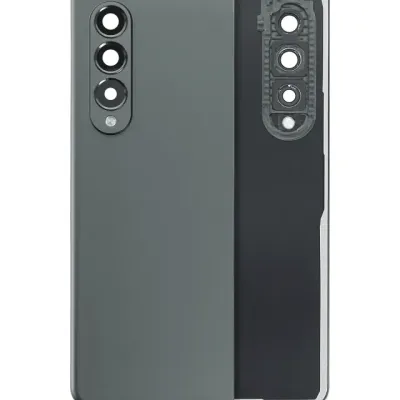 Back Cover Glass With Camera Lens For Samsung Galaxy Z Fold 3 5G (Aftermarket Plus) (Phantom Green)
