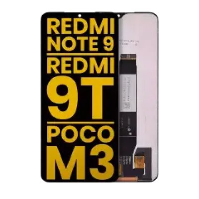 Дисплейний модуль (LCD) без рамки для Xiaomi Redmi Note 9 4G / Redmi 9T / Poco M3 / Redmi 9 Power (Refurbished) (всі кольори)