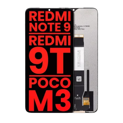 Дисплейний модуль (LCD) без рамки для Xiaomi Redmi Note 9 4G / Redmi 9T / Poco M3 / Redmi 9 Power (Aftermarket Plus) (всі кольори)