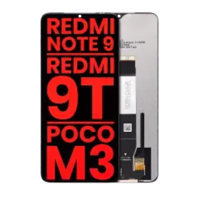 Дисплейний модуль (LCD) без рамки для Xiaomi Redmi Note 9 4G / Redmi 9T / Poco M3 / Redmi 9 Power (Aftermarket Plus) (всі кольори)