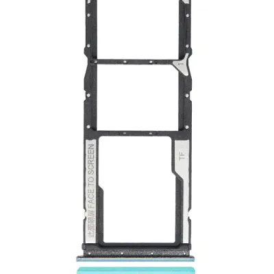 Dual Sim Card Tray For Xiaomi Redmi 9T / Note 9 4G / Poco M3 (Green)