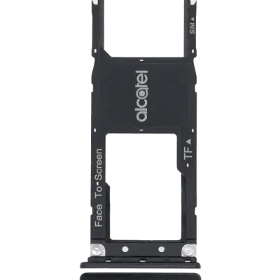 Single Sim Card Tray For Alcatel 3C (5026 / 2018) (Black)