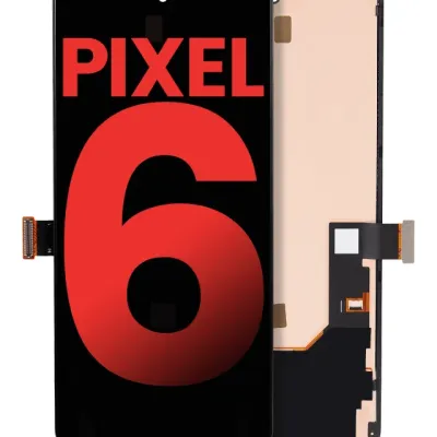 OLED Assembly With Frame (Without Fingerprint Sensor) For Google Pixel 6 (Aftermarket Plus) (All Colors)