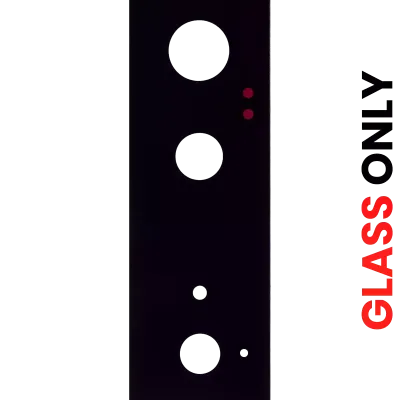 Скло камери (Glass Only) з проклейкою для Google Pixel 6 (Aftermarket Plus) (Stormy Black)