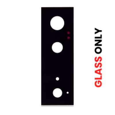 Скло камери (Glass Only) з проклейкою для Google Pixel 6 (Aftermarket Plus) (Stormy Black)