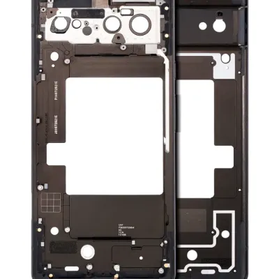 Mid-Frame Housing For Google Pixel 6 (Stormy Black)