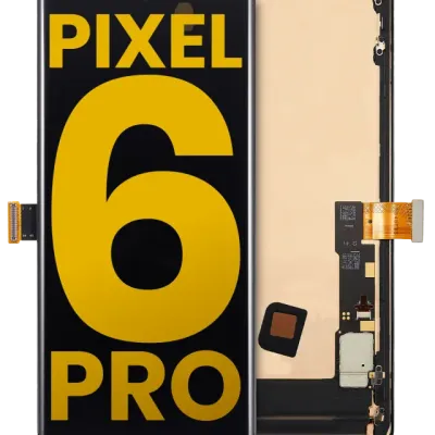 OLED Assembly With Frame (Without Finger Print Sensor) For Google Pixel 6 Pro (Refurbished) (All Colors)