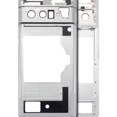 Mid-Frame Housing For Google Pixel 6 Pro (Cloudy White)