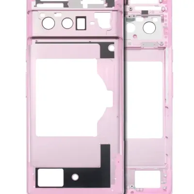 Mid-Frame Housing For Google Pixel 6 Pro (Rose Quartz)