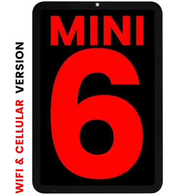 Дисплейний модуль (LCD) із тачскріном для iPad Mini 6 (2021) (WiFi & Cellular) (Aftermarket Plus) (усі кольори)