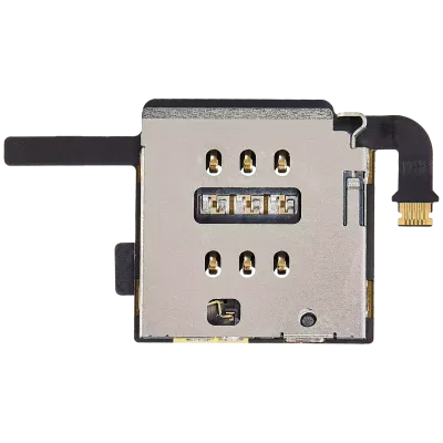 Sim Card Reader With Flex For iPad Mini 6 (2021) / Mini 7 (2024) (Celluar Version) (Premium)