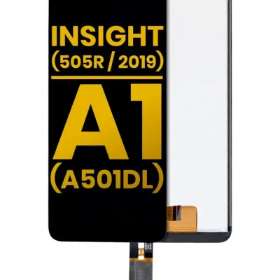 Дисплейний модуль (OLED) без рамки для Alcatel Insight (5005R / 2019) / TCL A1 (A501DL) (Refurbished) (чорний)