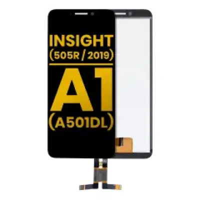 Дисплейний модуль (OLED) без рамки для Alcatel Insight (5005R / 2019) / TCL A1 (A501DL) (Refurbished) (чорний)