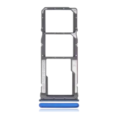 Лоток SIM (подвійний) для Xiaomi Redmi Note 8T / Note 8 (Neptune Blue)