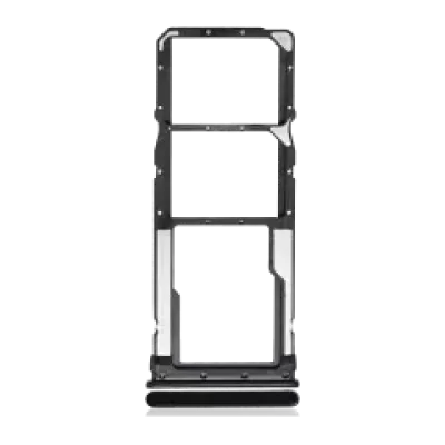 Лоток SIM (подвійний) для Xiaomi Redmi Note 8T / Note 8 (Space Black)