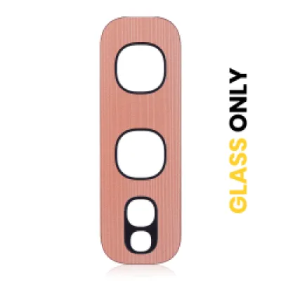 Скло камери з проклейкою для Samsung Galaxy S10E (Flamingo Pink)