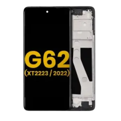 Дисплейний модуль для Motorola Moto G62 5G (XT2223 / 2022) (Refurbished) (Всі кольори) (з рамкою)