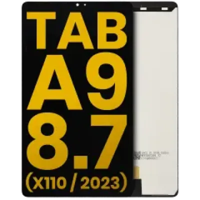 Дисплейний модуль (LCD) без рамки для Samsung Galaxy Tab A9 8.7" (X110) (2023) (Wi-Fi) (Refurbished) (чорний)