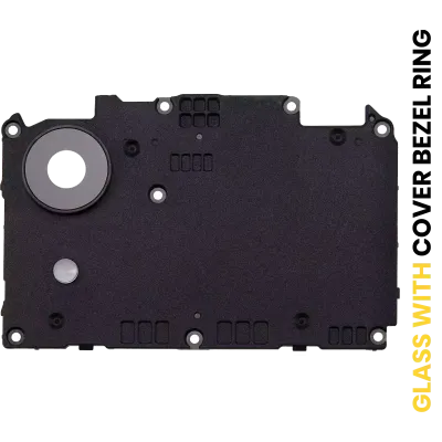 Скло камери з рамкою для Samsung Galaxy A03 Core (A032 / 2021)
