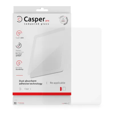 Загартоване скло Casper Pro для iPad Pro 11" 5th Gen (2024) (Retail Packaging) (прозоре)